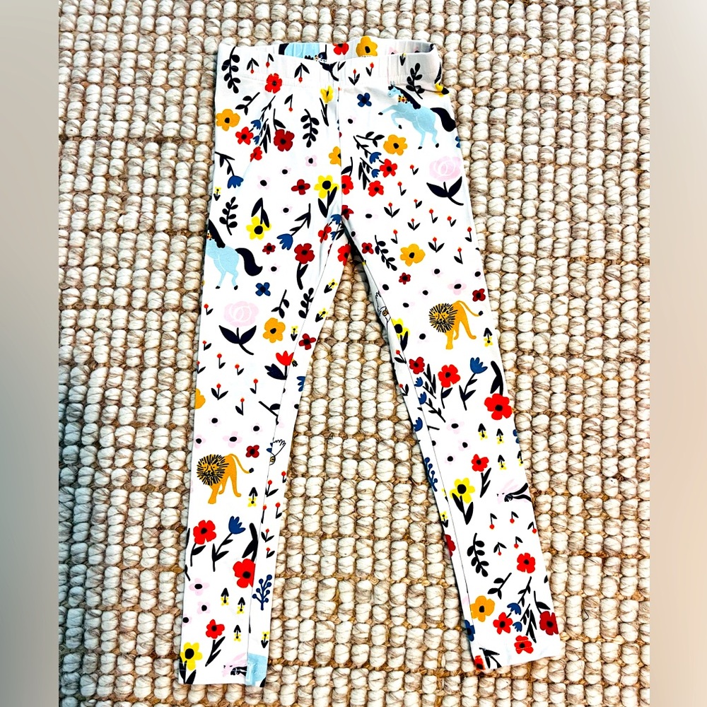 Hanna Anderson Knit Girls Leggings Size 110cm US 5 (leggings only)